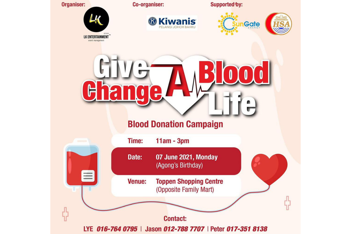 Give A Blood, Change A Life